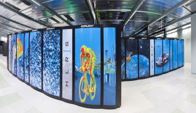 Berechnungen laufen auf Supercomputer in Stuttgart
