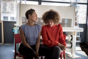 Nora Azzaoui und Vera 